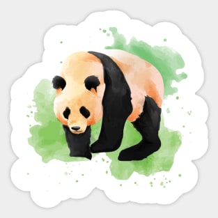 Adorable Big Panda Sticker